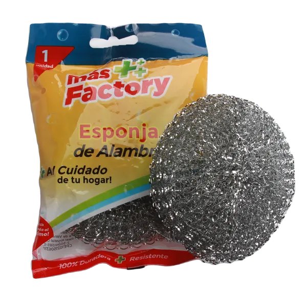Esponja de Alambre Más Factory 6 Unds